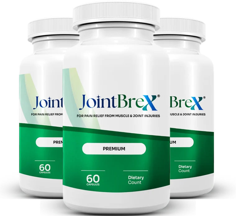 JointBrex joint comfort and mobility support three-bottle package